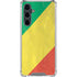Republic of the Congo Flag Distressed Galaxy S23 FE Clear Case